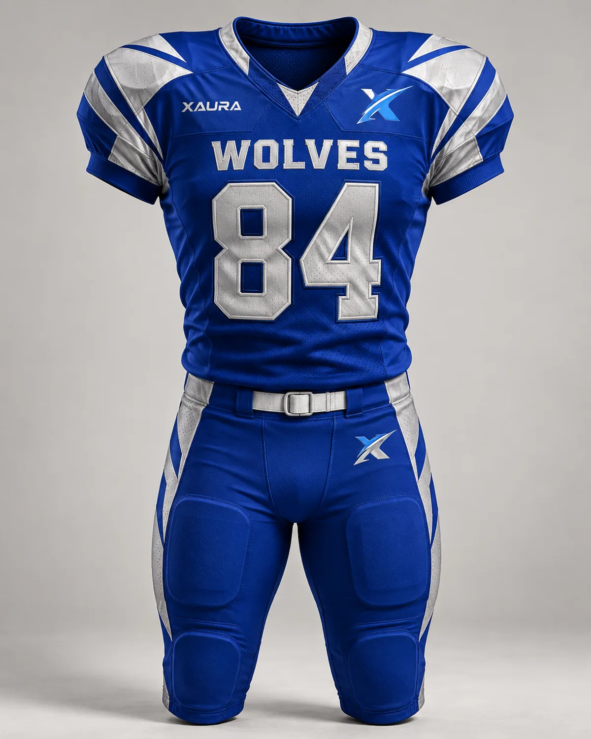 XAura branded Wolves team uniform design concept